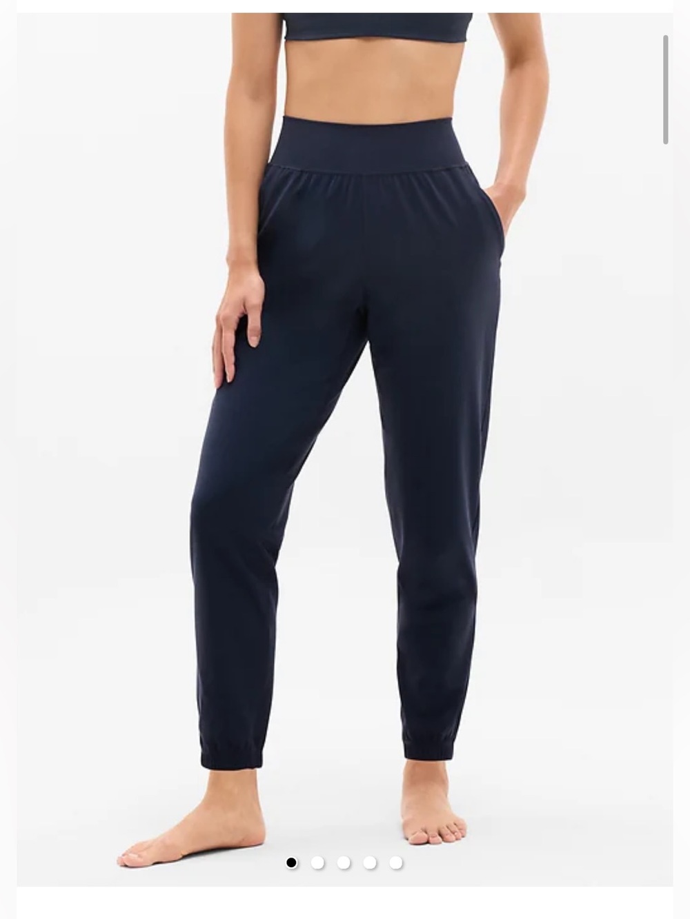 Athleta Black Elation Performance Pant